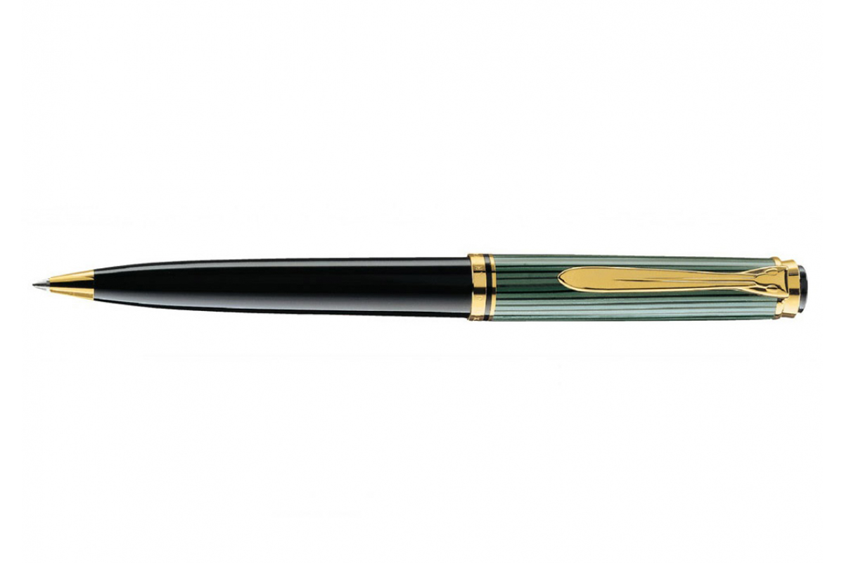 Pelikan Souverän K800 Zwart/Groen Balpen